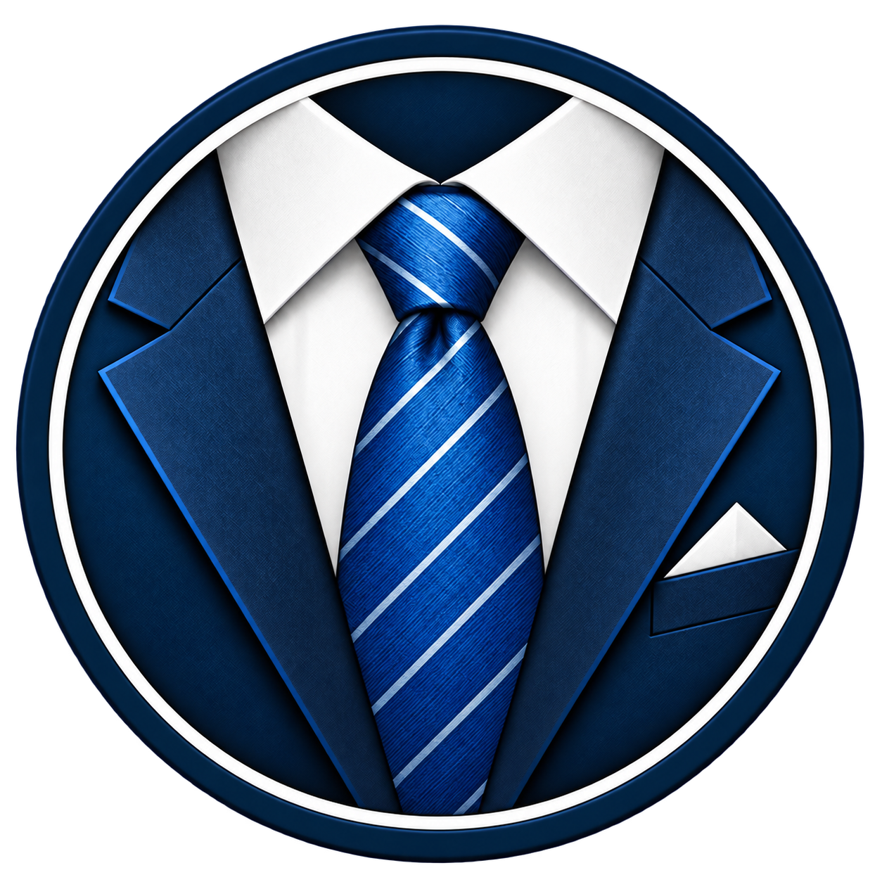 Match My Tie suit and tie emblem